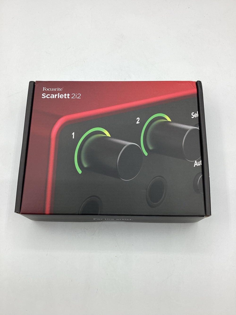 Focusrite Scarlett 2i2 USB Audio Interface - Red ; New in Box 4th Generation.